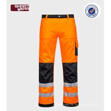 Neue Produkte billige Sicherheitshosen Hi-Vis reflektierende TC Arbeitstuch Hose